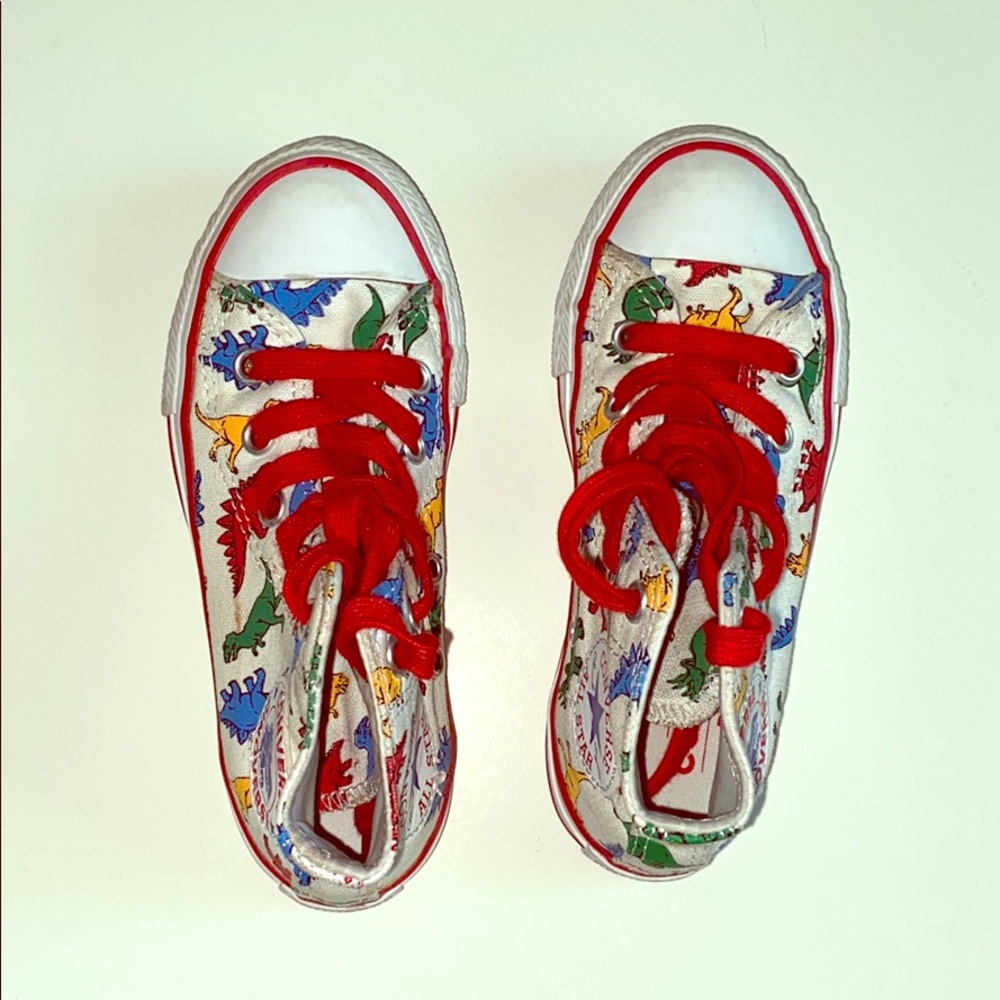 Kids Dinosaur Converse Youth size 11